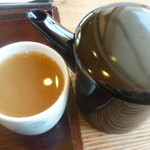 手打ち蕎麦　いよ翁 - そば湯