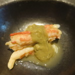 日本料理 みや  - 26年3月　昆布森　毛蟹