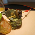 日本料理 みや  - 26年3月　姫サザエ