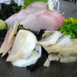 四ツ木製麺所 - 刺身