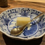 温石 - ◯甘夏のババロア　浜香のシロップと共に