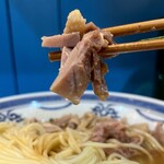 むかん 初台 - 親鶏魚介ラーメン　鰹、醤油
      味玉TP