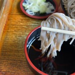 藤乃家 - 更科そばとは違い、ザラつく舌触りな良かった！