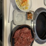 駒形屋 - 中盛り和牛カルビセット　ランチ（タレ）