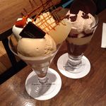 ピエール マルコリーニ - マルコリーニキャラメルパフェ
      マルコリーニカカオパフェ