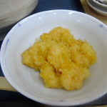 四ツ木製麺所 - 芝海老の天ぷら