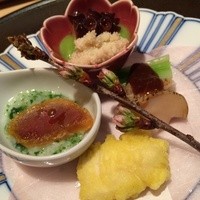 分とく山 - 白子など前菜盛り合わせ