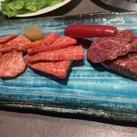 肉や大善 知立クロスゲート店 - 上カルビ　上ロース　ハラミ