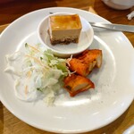 カレー&糀ダイニング 空とぶぞう - チキンティッカ、デザート