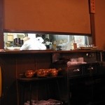 並木藪蕎麦 - 調理場方向