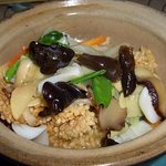 枉駕 - 名物のひとつ　おこげ料理
