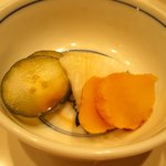 天婦羅 江戸平 - お新香