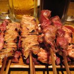 有楽町ねのひ - 焼き鳥盛り合わせ、最高♪♪♪