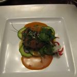 ア・マ・ファソン - 蟹コロッケ舌ヒラメ包み・ソースアメリケーヌ