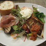 Bistro Aoi - サラダランチ　生ハムと的鯛