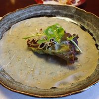 創作中華 一之船入 - 牛肉の甜麺醤仕立て春餅添え