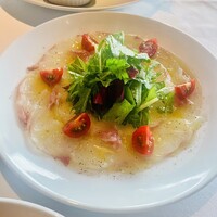 BEEF STEAK CLUB KIYO GINZA - 真鯛のカルパッチョ