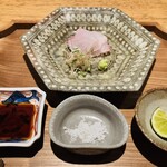 日本料理FUJI - 【写真⑨】ハタのお造り