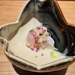 日本料理FUJI - 【写真④】鯵の酢洗い