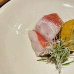 日本料理FUJI - 【写真⑱】金目鯛の低温油蒸し、ズッキーニ