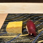 ふふ 熱海 - タマゴと赤身ズケ