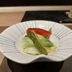 ふふ 熱海 - ピクルスのサラダ