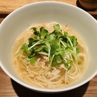 日本料理FUJI - 【写真㉓】天城軍鶏(伊豆市)出汁と魚のあら出汁のラーメン