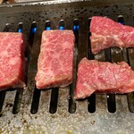 やきにく黒ちゃん - 上州牛熟成上ロース120ｇ＠2,800円