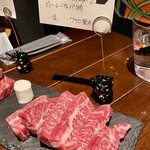 やきにく黒ちゃん - 上州牛熟成ササミ120ｇ超＠3,000円