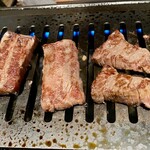 やきにく黒ちゃん - 上州牛熟成上ロース120ｇ＠2,800円