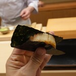 日本橋蛎殻町 すぎた - ホタテ磯辺巻き(追加)