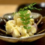 洋食 おがた - 活いか うど わけぎ てっぱい