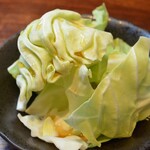 やみつきキャベツ