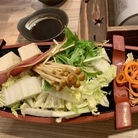 黄金出汁しゃぶと江戸前寿司 肉のあさつ 梅田お初天神店 - 