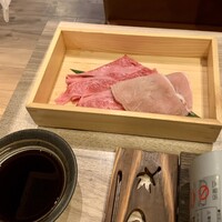 黄金出汁しゃぶと江戸前寿司 肉のあさつ 梅田お初天神店 - 