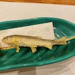 蕎麦割烹  倉田 - 琵琶湖産稚鮎天ぷら