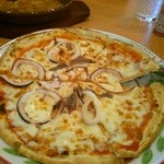 Saizeriya - マイカとアンチョビのピザ