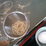 中西うどん - うどんを自分で茹でる