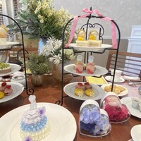 四季庭 カフェ＆レストラン - プリンセスアフタヌーンティー＆プリンセスショートケーキ