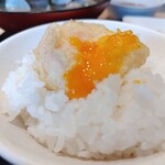 天ぷら定食 まきの - 割っちゃったりなんかして～