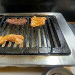 幸喜 - 焼いてるとこ