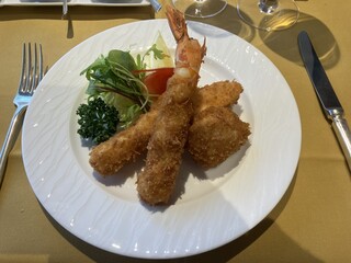 Hotel Kajima no Mori - 主菜 炸物拼盤