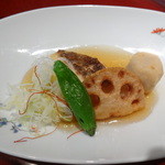 明徳　 - 焼き物（お魚と野菜が美味でした）