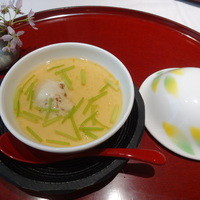 明徳　 - 白子の茶わん蒸し