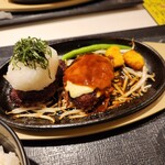 1ポンドのステーキハンバーグ タケル - 