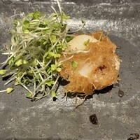 鉄板焼 天 六本木 - ホタテグリルカダイフ