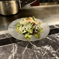 鉄板焼 天 六本木 - シーザーサラダ