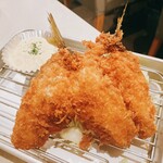 釣りあじ食堂 - 金あじフライ 500円
