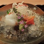 温味 - 2014/03　赤貝、鯛、スミイカ。