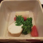 温味 - 筍、菜の花、湯葉揚げ、金時人参